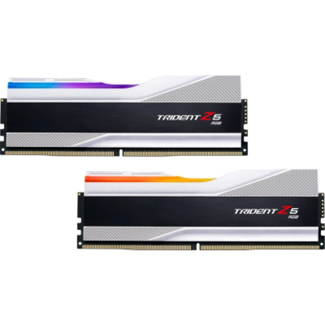 Модуль пам'яті G.Skill 64 GB (2x32GB) DDR5 6000 MHz Trident Z5 RGB (F5-6000J3040G32GX2-TZ5RS) Модуль пам'яті G.Skill 64 GB (2x32GB) DDR5 6000 MHz Trident Z5 RGB (F5-6000J3040G32GX2-TZ5RS)
