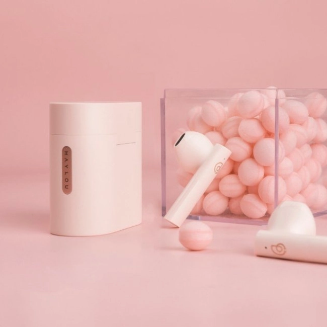 Наушники Haylou MoriPods T33 Pink